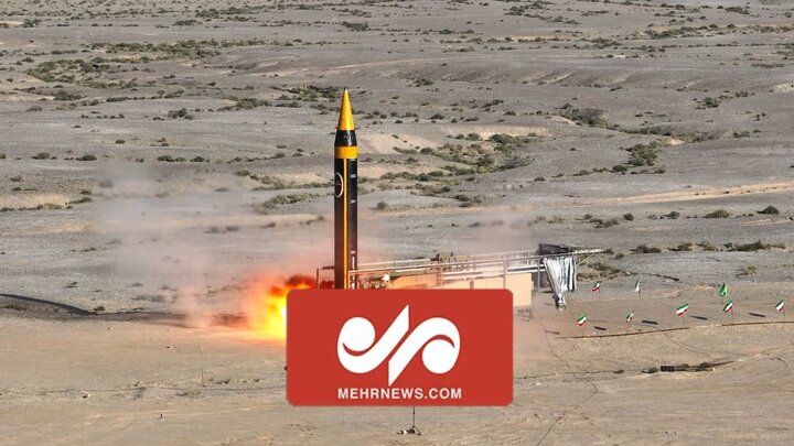 لحظه شلیک و اصابت به هدف موشک خرمشهر ۴|ابهر من
